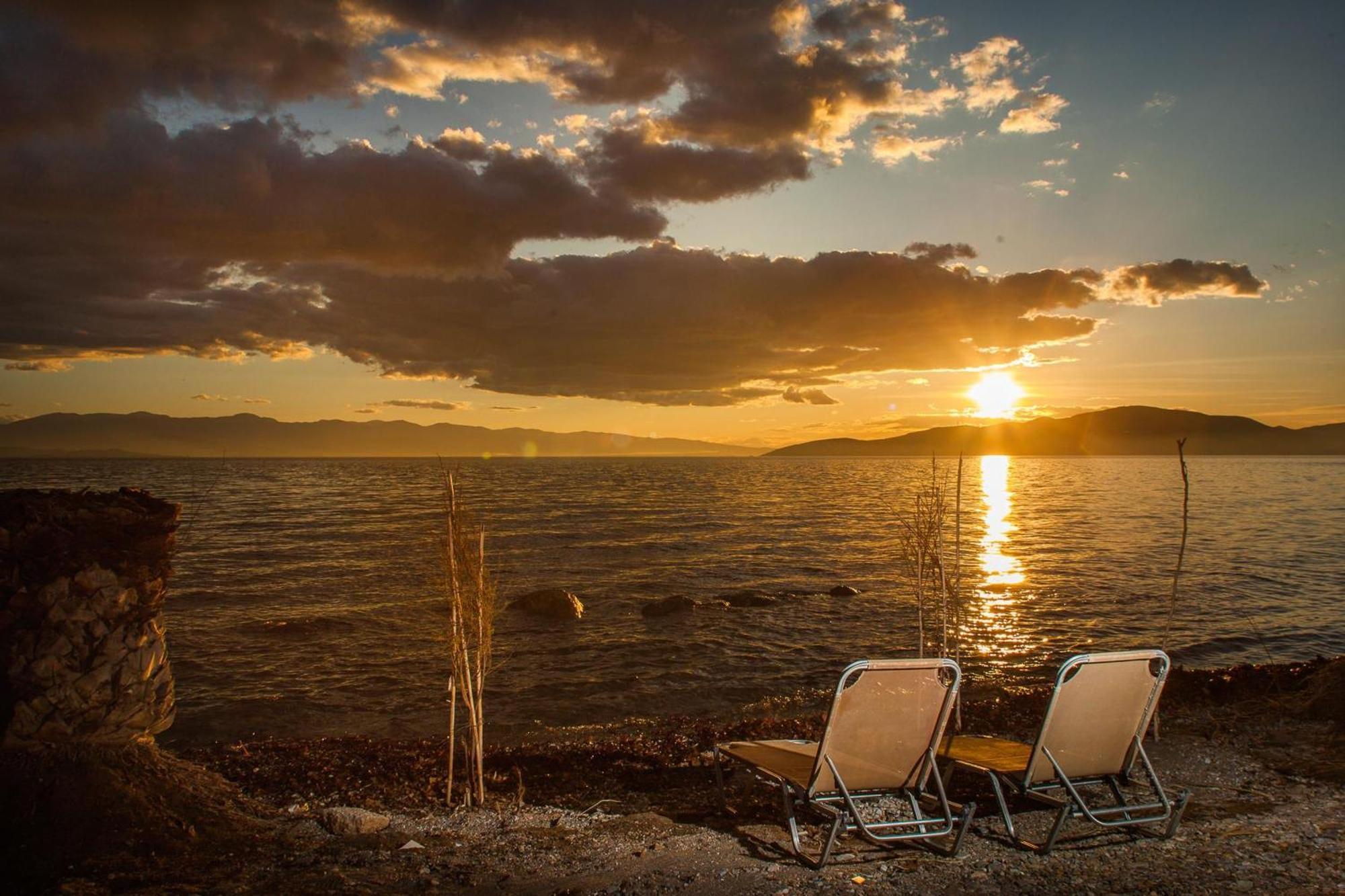 Káto Lekhónia Karnagio Seafront In Agria 빌라 외부 사진